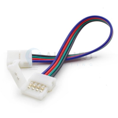Spájací konektor zaklapávací pre 10mm RGB LED pásy - 20cm