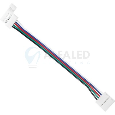 Spájací konektor zaklapávací pre 12mm RGBW LED pásy - 20cm