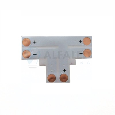T konektor spájkovací pre 8mm LED pásy 