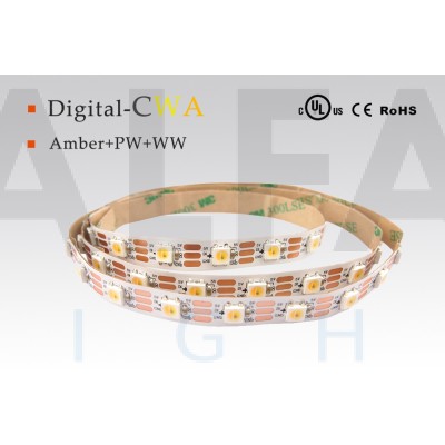 LED pás PREMIUM QUALITY 9W/5V CW+WW+AMBER - WS2811