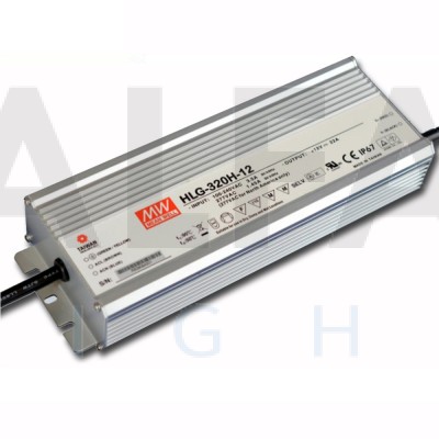 Napájací zdroj pre LED 264W/12V - vode odolný séria HLG