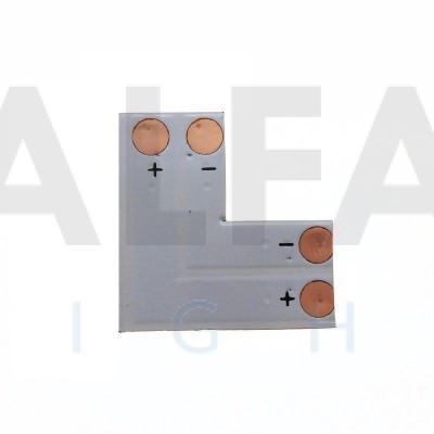 L konektor spájkovací pre 8mm LED pásy 