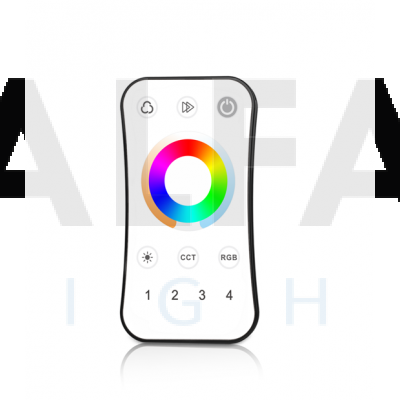 Diaľkový 4 zónový RGB+Dual White ovládač ATTRACTIVE – UNI W